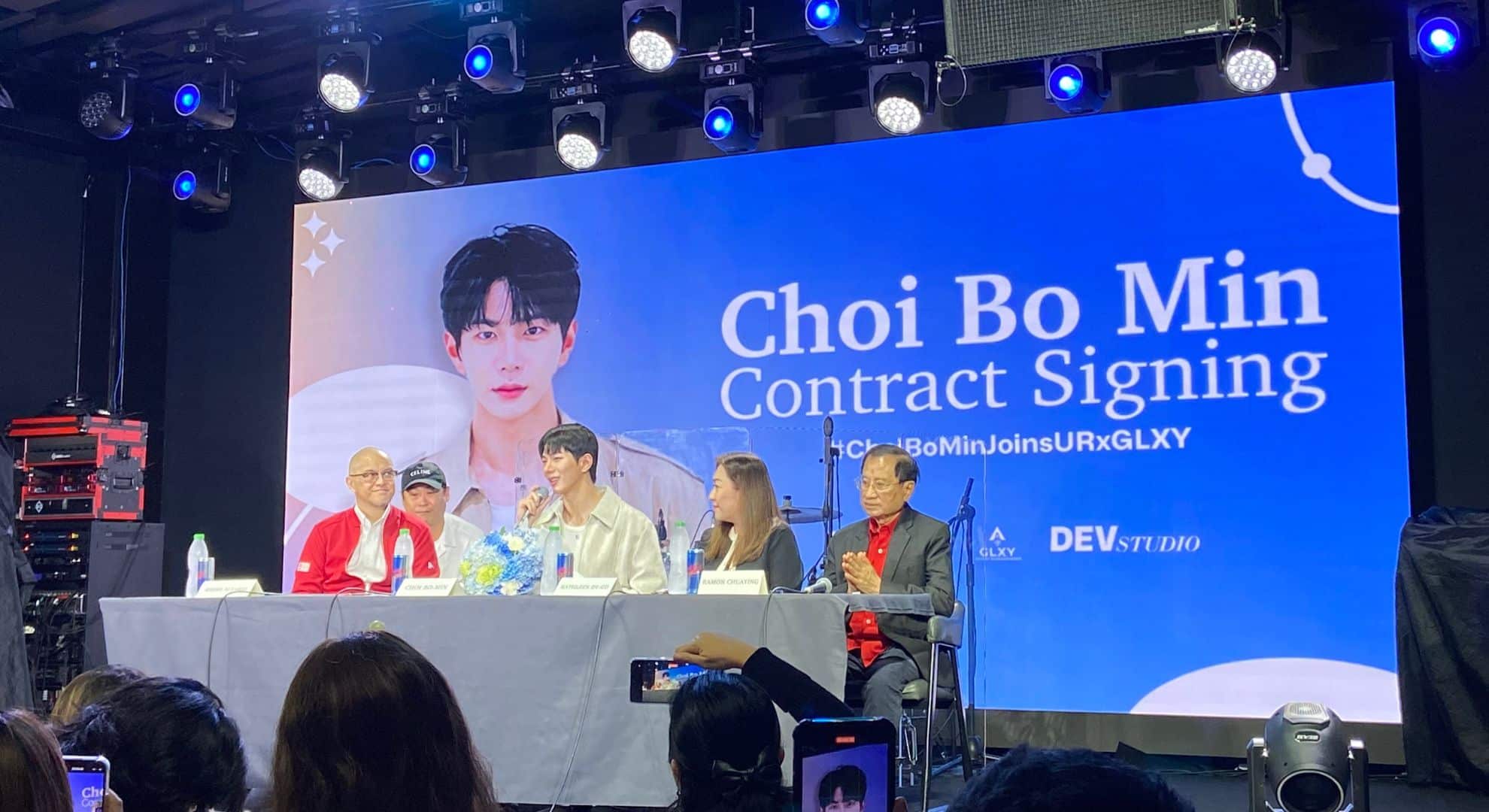 Choi Bo Min begins exciting new chapter with Universal Records and GLXY Talent Management
